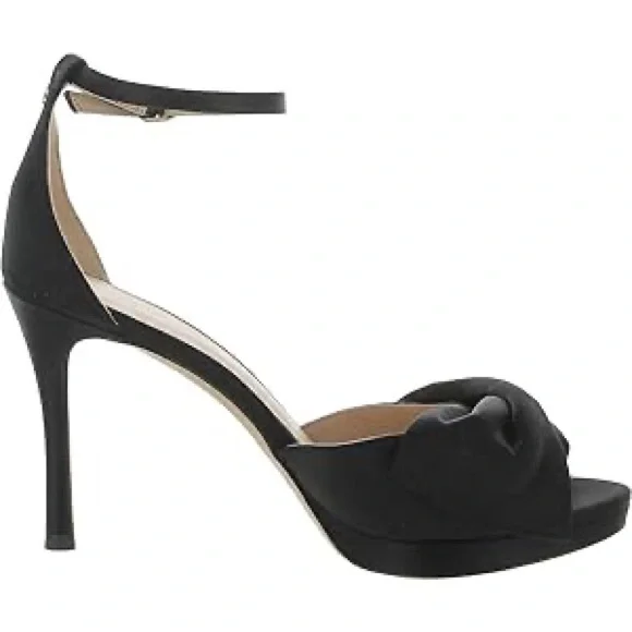 Kate spade new york Bridal Bow Women Satin Upper Bow Stiletto Heels Blue 10 M - Picture 5 of 6